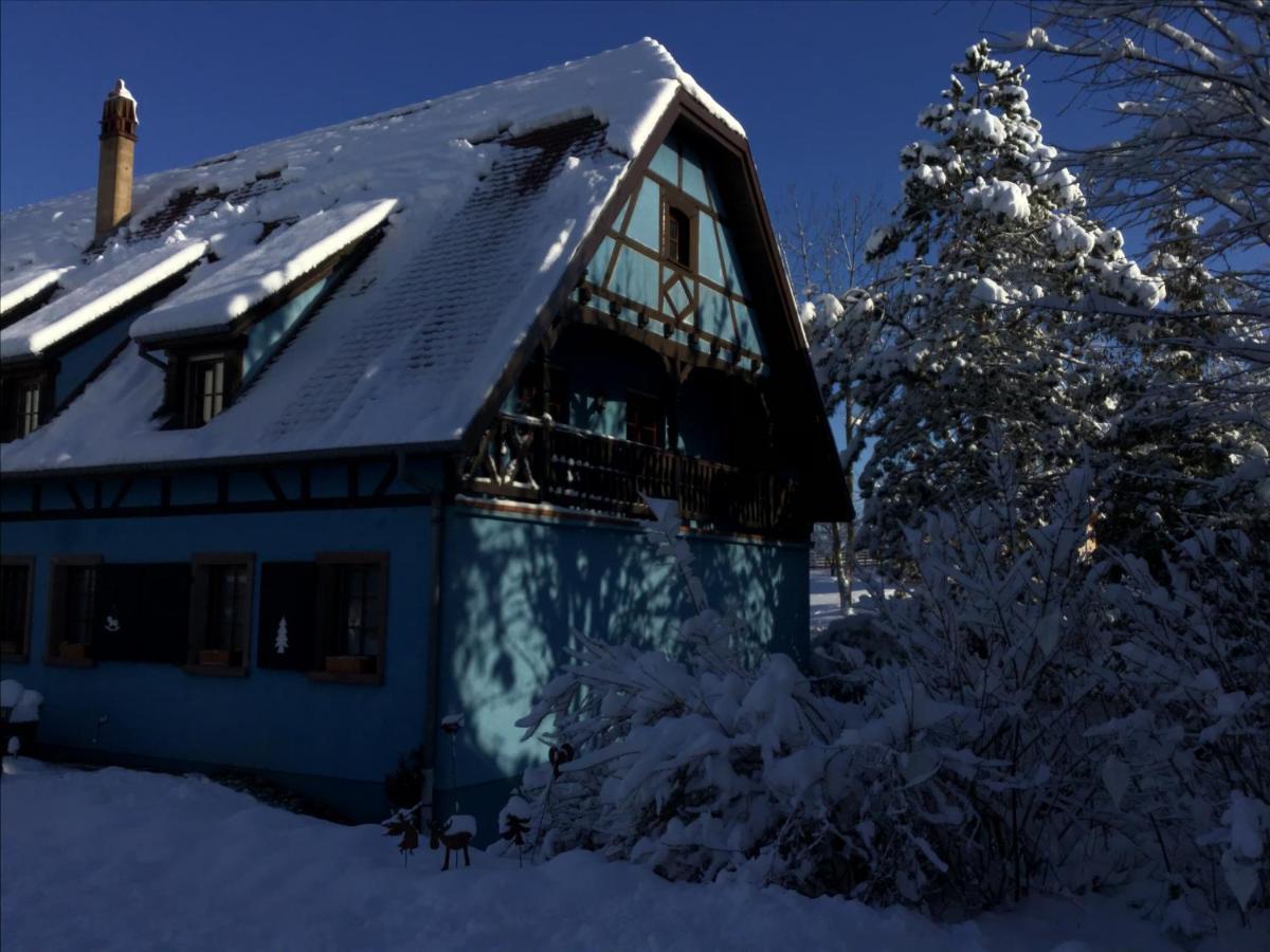 chambre d'hôtes du gîte bleu Willgottheim Extérieur photo